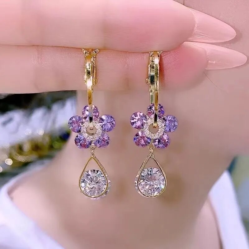 Boucles D'oreilles Blossom Brilliance ROCHESPARIS